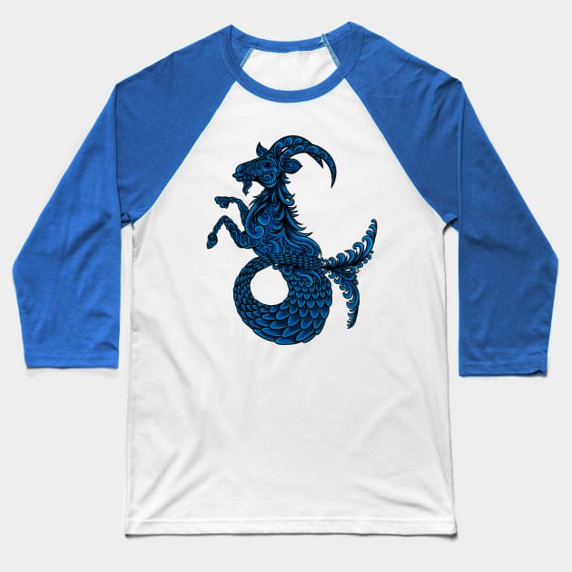 Capricorn Merch Baseball T-Shirt by suryas